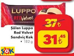 ŞÖLEN LUPPO RED VELVET SANDVİÇ KEK
